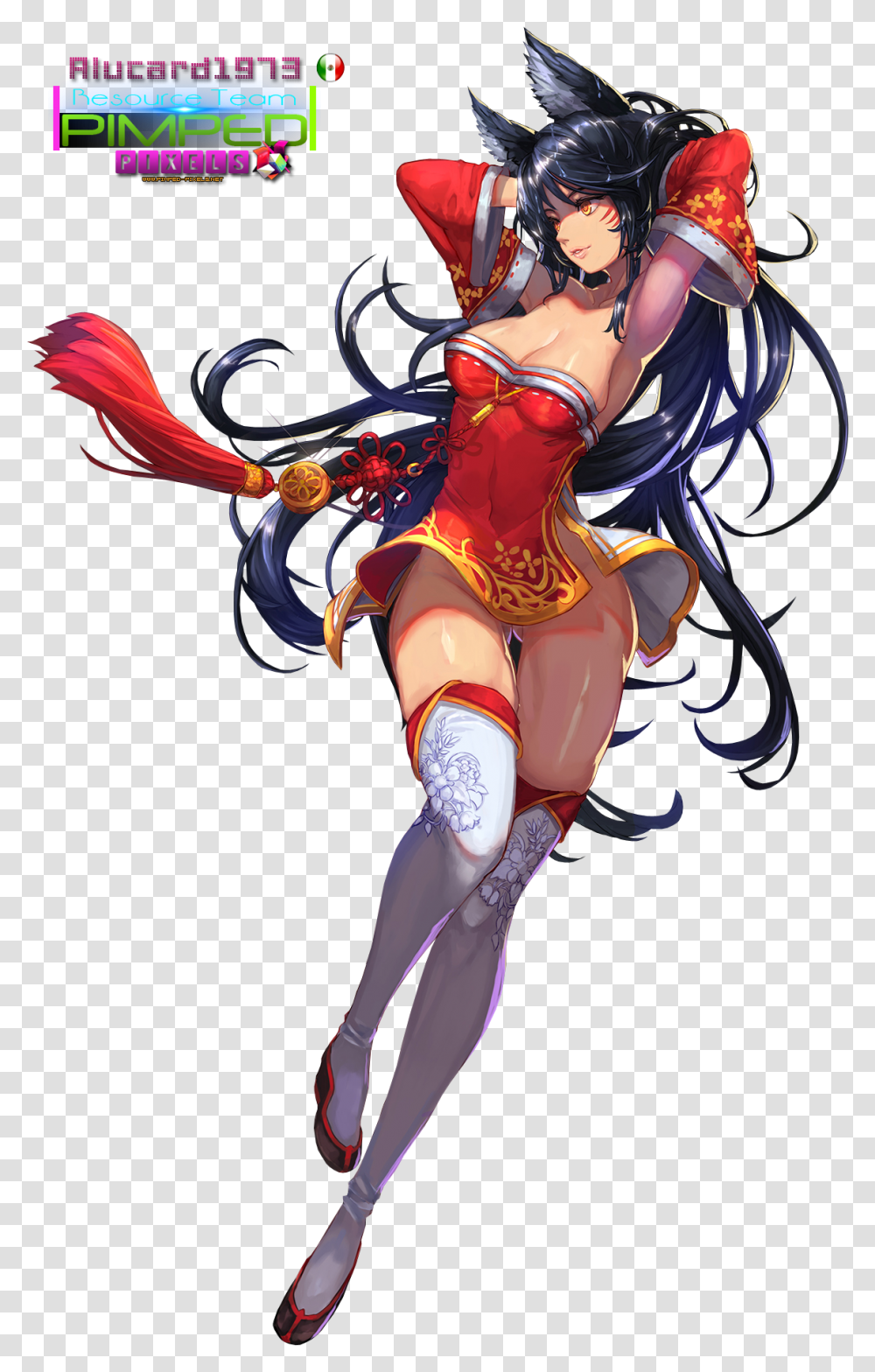 Ahri V2 Fictional Character, Costume, Person, Comics, Book Transparent Png