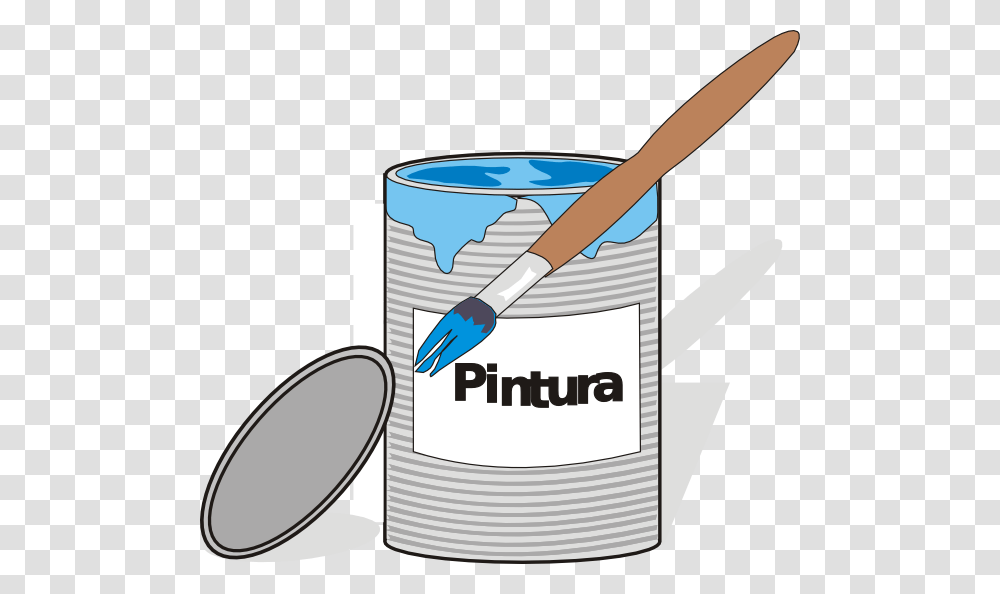 Aidiagre Paint Tin Can And Brush Clip Art, Paint Container, Tool, Mouse, Hardware Transparent Png