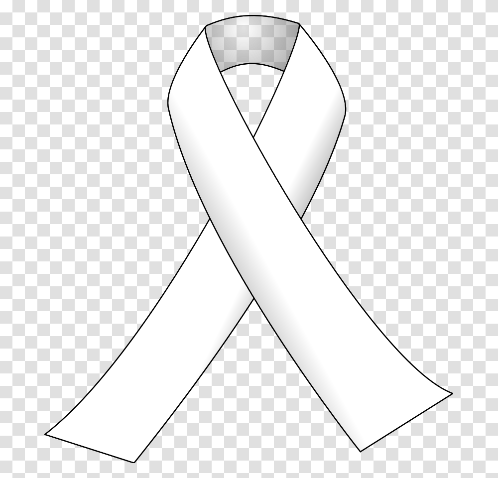 Aids Ribbon Clipart Vector Clip Art Online Royalty Awareness White Ribbon, Sword, Blade, Weapon, Weaponry Transparent Png