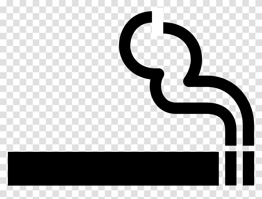 Aiga Smoking Icons, Gray, Number Transparent Png