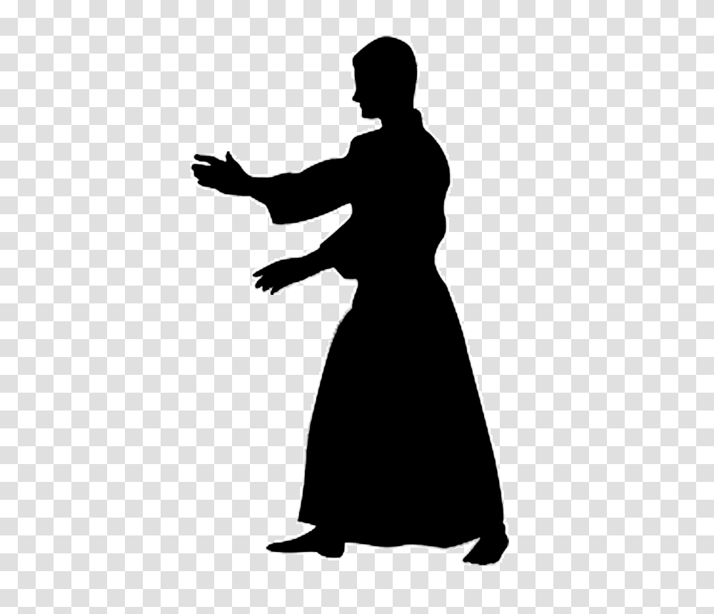 Aikido, Sport, Person, Human, Silhouette Transparent Png