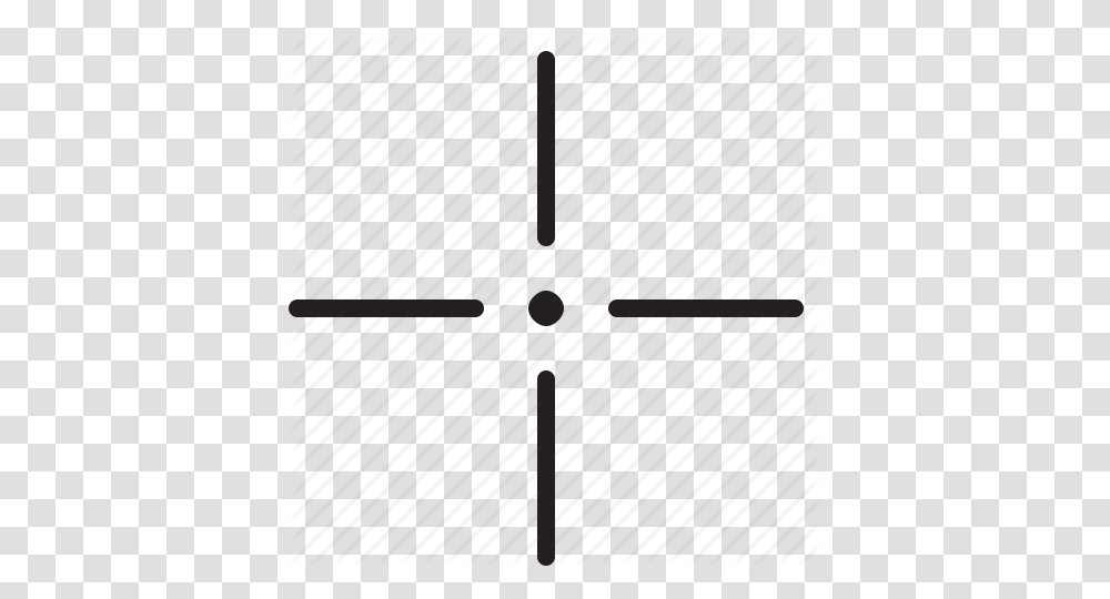 Aim Crosshair Goal Line Target Icon, Fence, Candle, Utility Pole Transparent Png