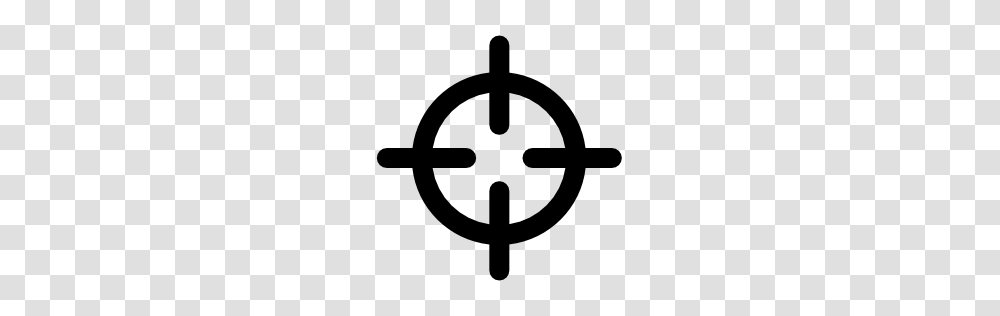 Aim, Weapon, Cross, Silhouette Transparent Png