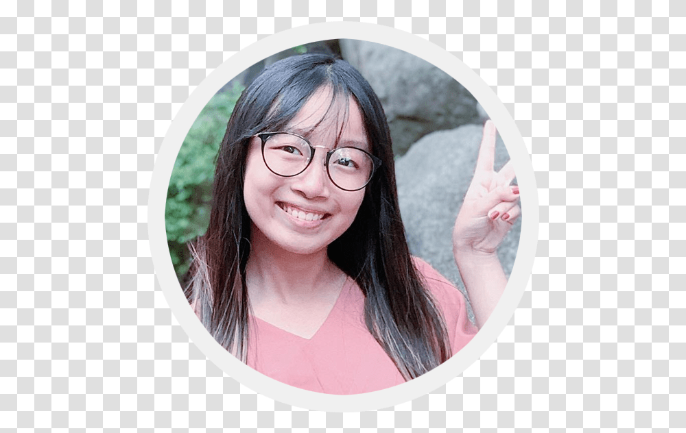 Aimee Always Book Blog Girl, Face, Person, Human, Glasses Transparent Png