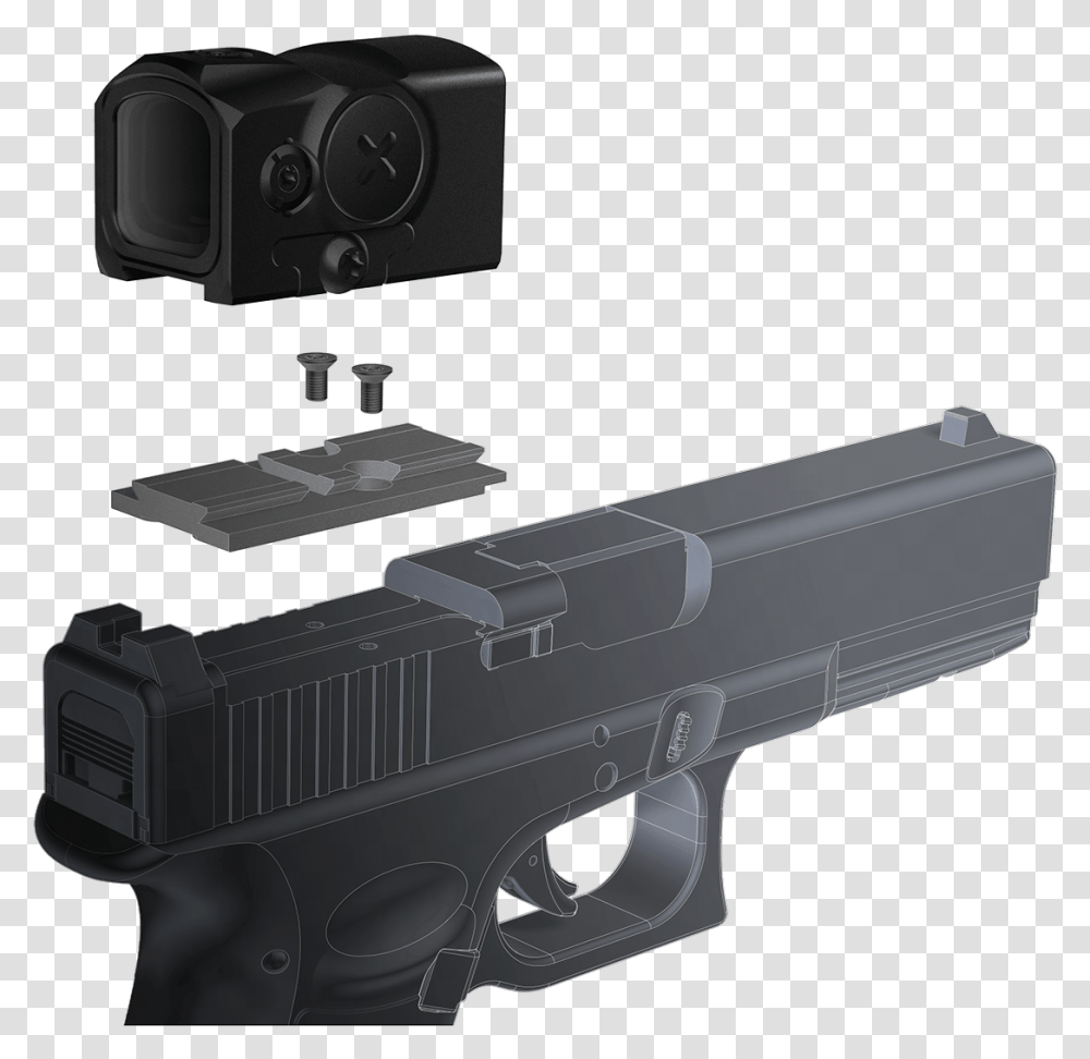 Aimpoint Acro C, Gun, Weapon, Weaponry, Camera Transparent Png