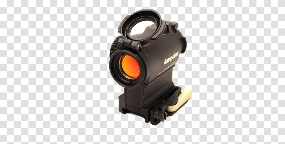 Aimpoint Micro H2 Lrp Mount Aimpoint Red Dot Sight, Lighting, Plant, Projector, Hardhat Transparent Png