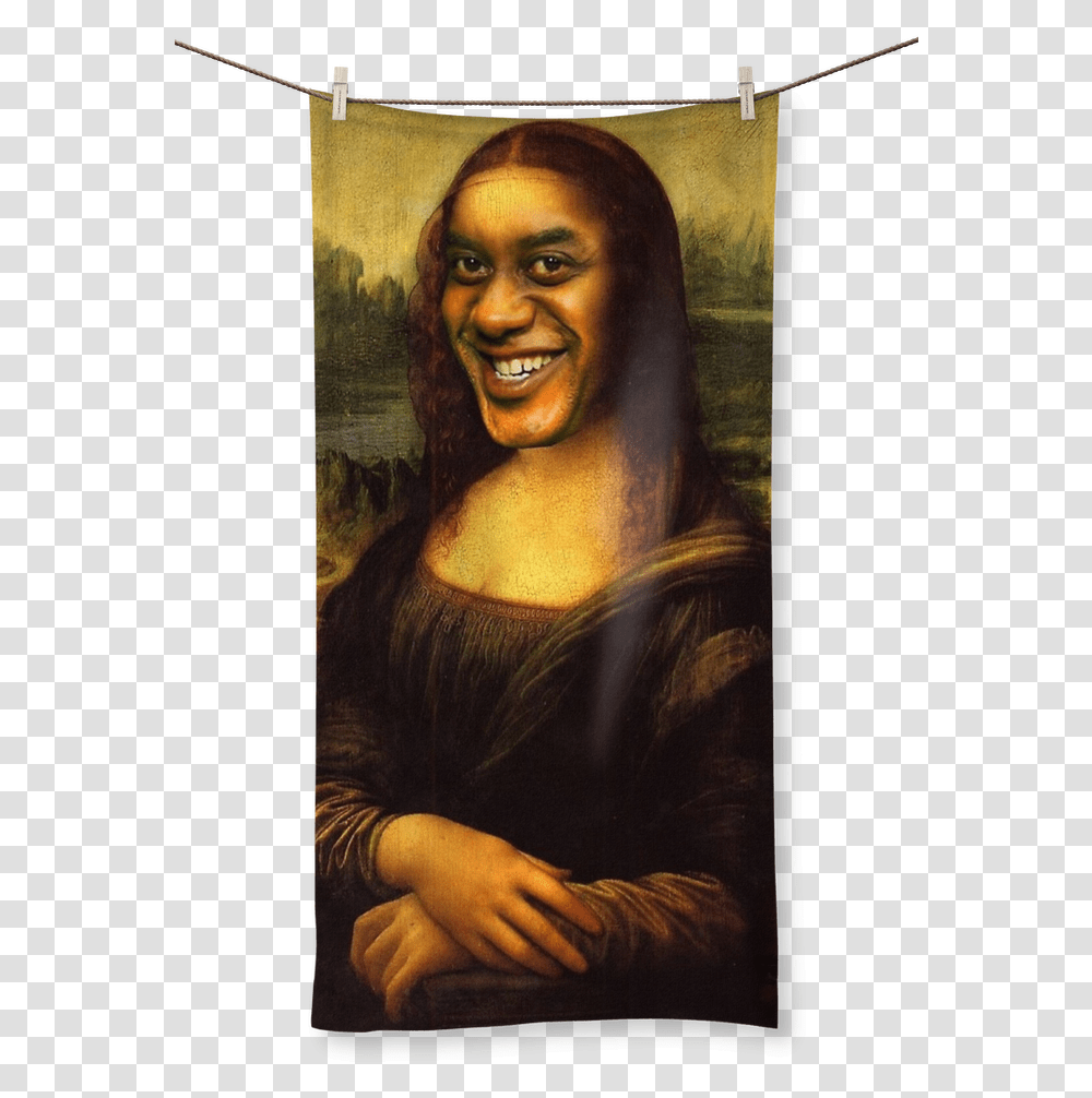 Ainsley Harriott As The Mona Lisa Sublimation All Mona Lisa, Painting, Face, Person Transparent Png