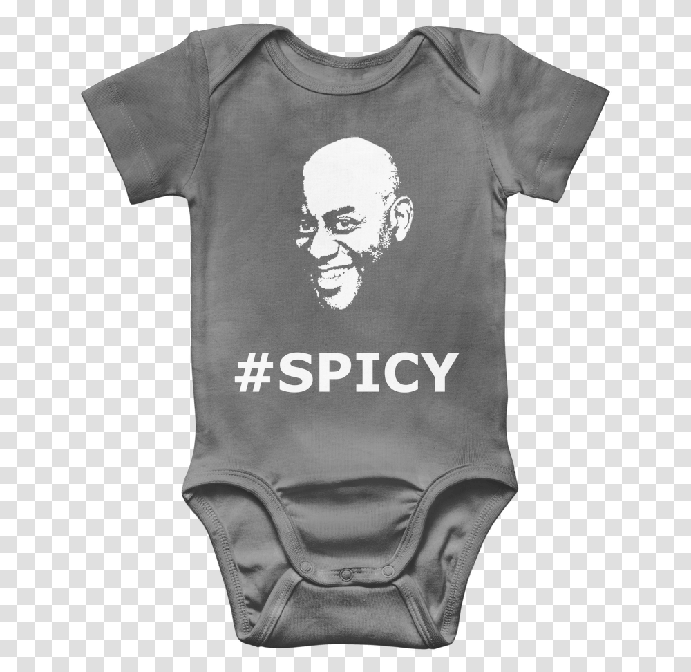 Ainsley Harriott Spicy Classic Baby Onesie Bodysuit Ainsley Harriott Spicy Age, Apparel, T-Shirt, Person Transparent Png