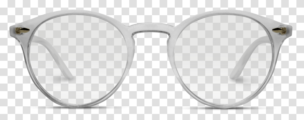 Ainsley Round Clear Frame Glasses Clear Frame Glasses, Accessories, Accessory, Sunglasses Transparent Png