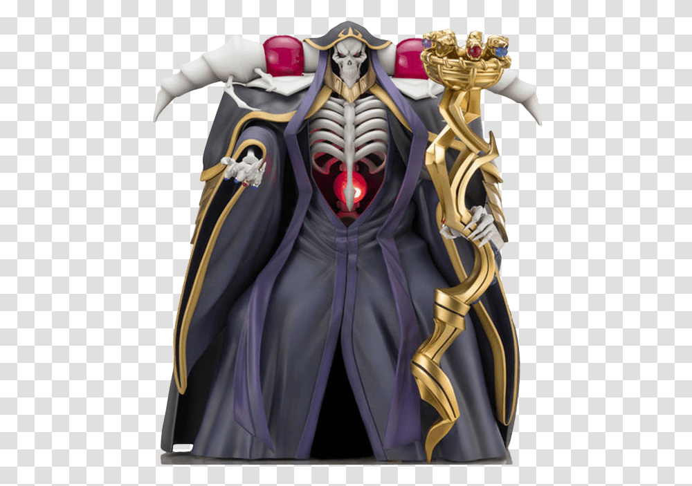 Ainz Ooal Gown 17th Scale Statue Ainz Ooal Gown Figure, Person, Human, World Of Warcraft Transparent Png