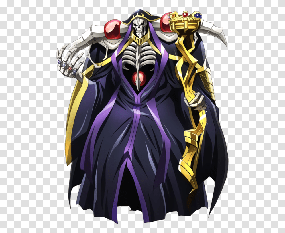 Ainz Ooal Gown Overlord Wiki Fandom Overlord Ainz, Clothing, Apparel, Comics, Book Transparent Png