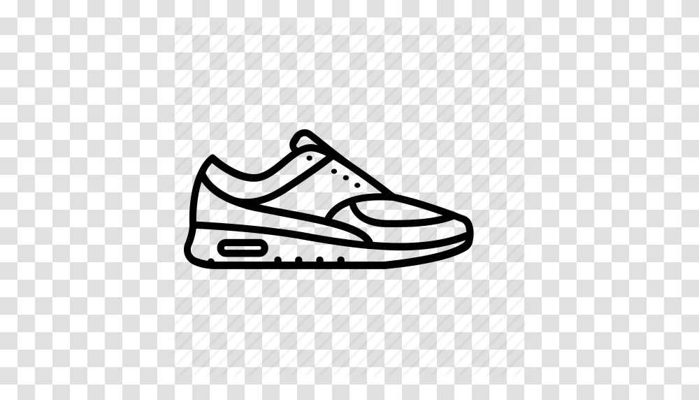 Air Airmax Nike Shoe Shoes Sneaker Sneakers Icon, Apparel, Footwear, Running Shoe Transparent Png