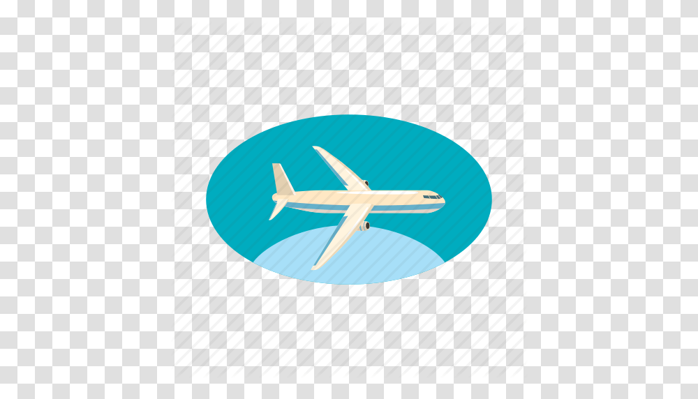 Air Airplane Cargo Cartoon Plane Transport Transportation Icon, Aircraft, Vehicle, Airliner, Flight Transparent Png