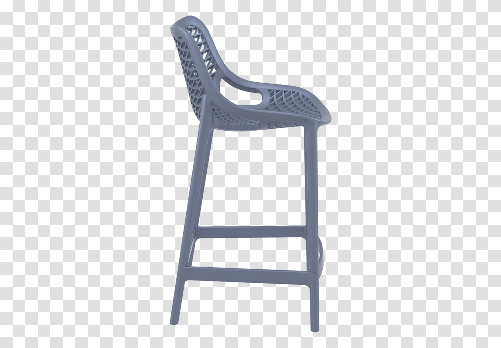 Air Barstool Commercial Furniture For Cafe And Restaurant Bar Stool Side View, Chair, Cushion Transparent Png