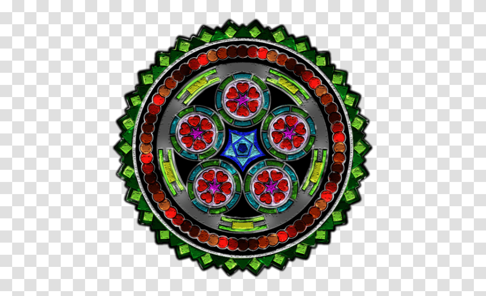 Air Bubble Stained Glass, Rug Transparent Png