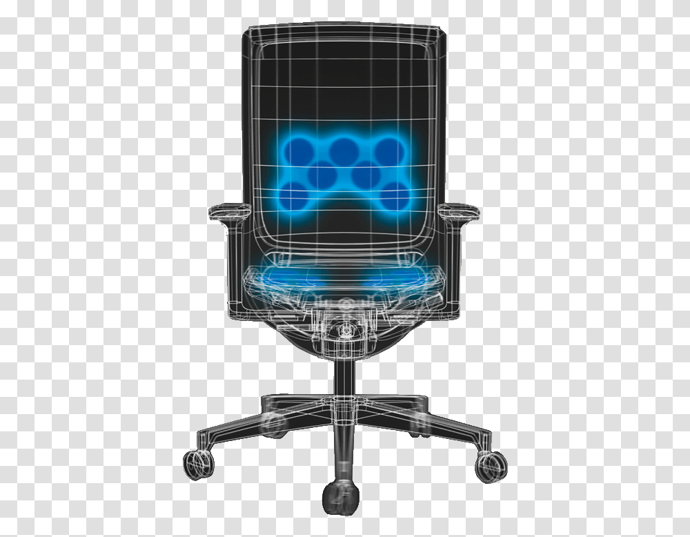 Air Conditioned Chair, Lighting, Screen, Electronics, Monitor Transparent Png