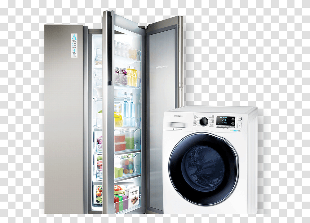 Air Conditioner Refrigerator Washing Machine, Appliance, Dryer, Laundry, Washer Transparent Png