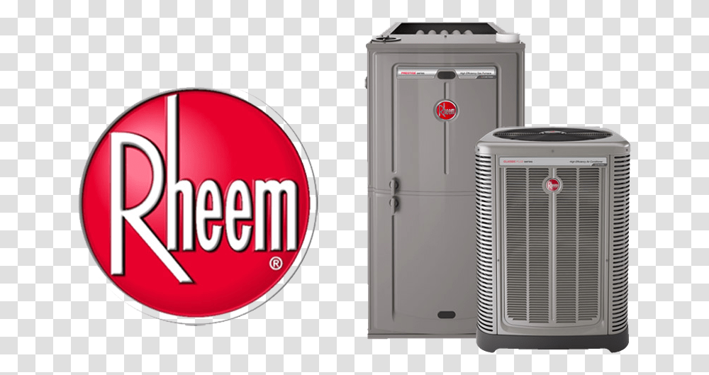 Air Conditioning Rheem Hvac, Appliance, Air Conditioner, Label Transparent Png