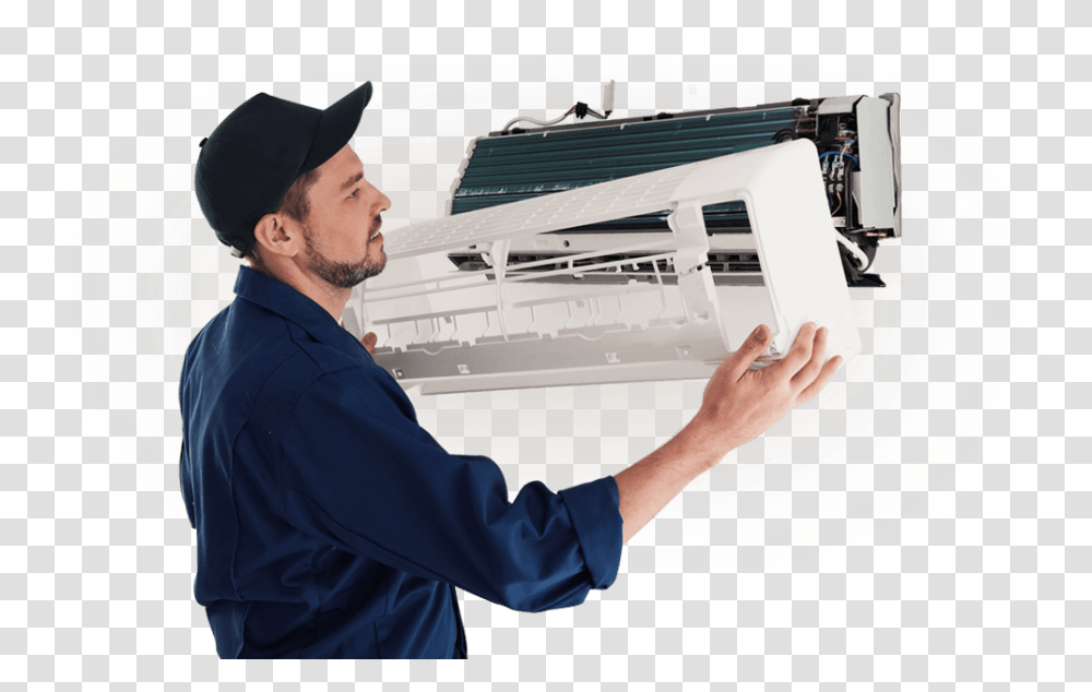Air Conditioning Service Joondalup Perth, Person, Hat, Hand Transparent Png