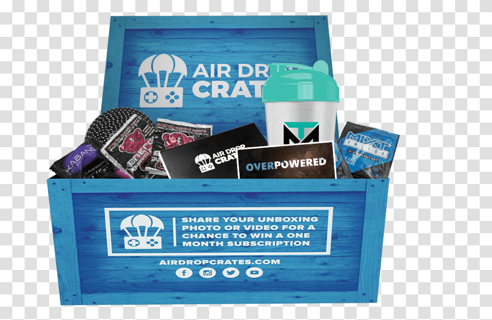 Air Drop Crate Call Of Duty, Deodorant, Cosmetics, Box Transparent Png