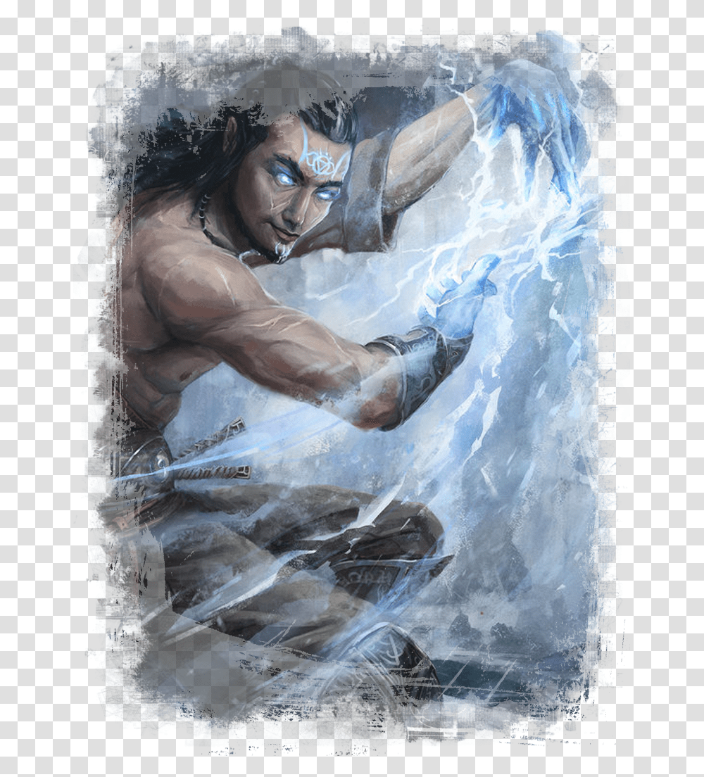 Air Elemental Male, Person, Painting, Outdoors Transparent Png