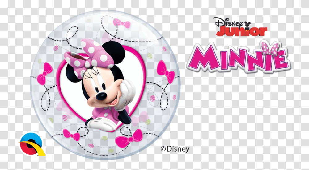 Air Fill Disney Minnie Bubble Balloon Disney Junior, Water, Life Buoy, Inflatable, Meal Transparent Png
