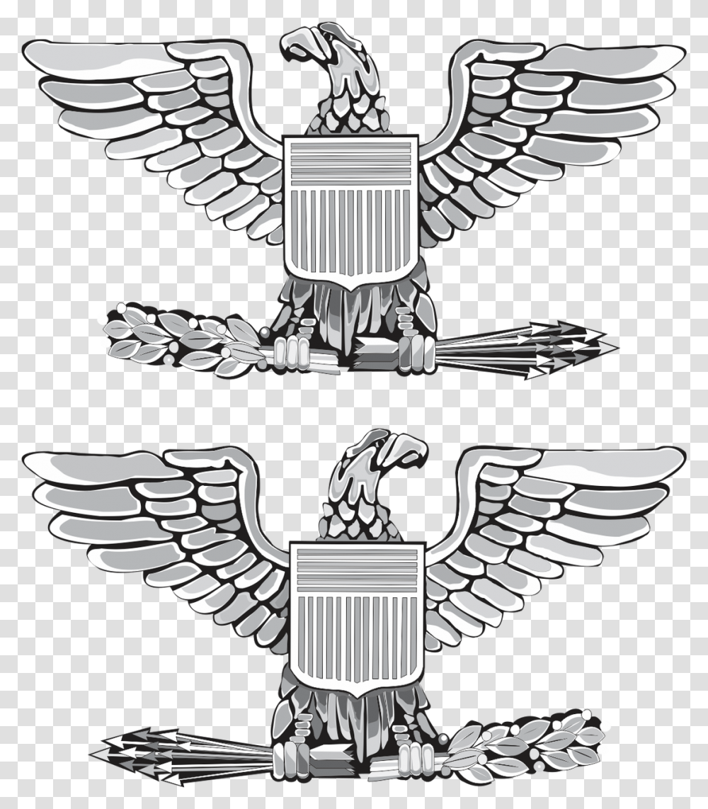 Air Force Colonel Ranks, Emblem, Eagle, Bird Transparent Png