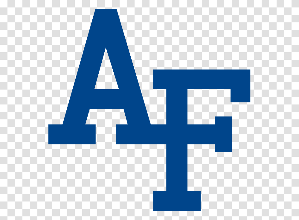 Air Force Falcons Logo Official Air Force Academy Logo, Trademark, Cross, Word Transparent Png