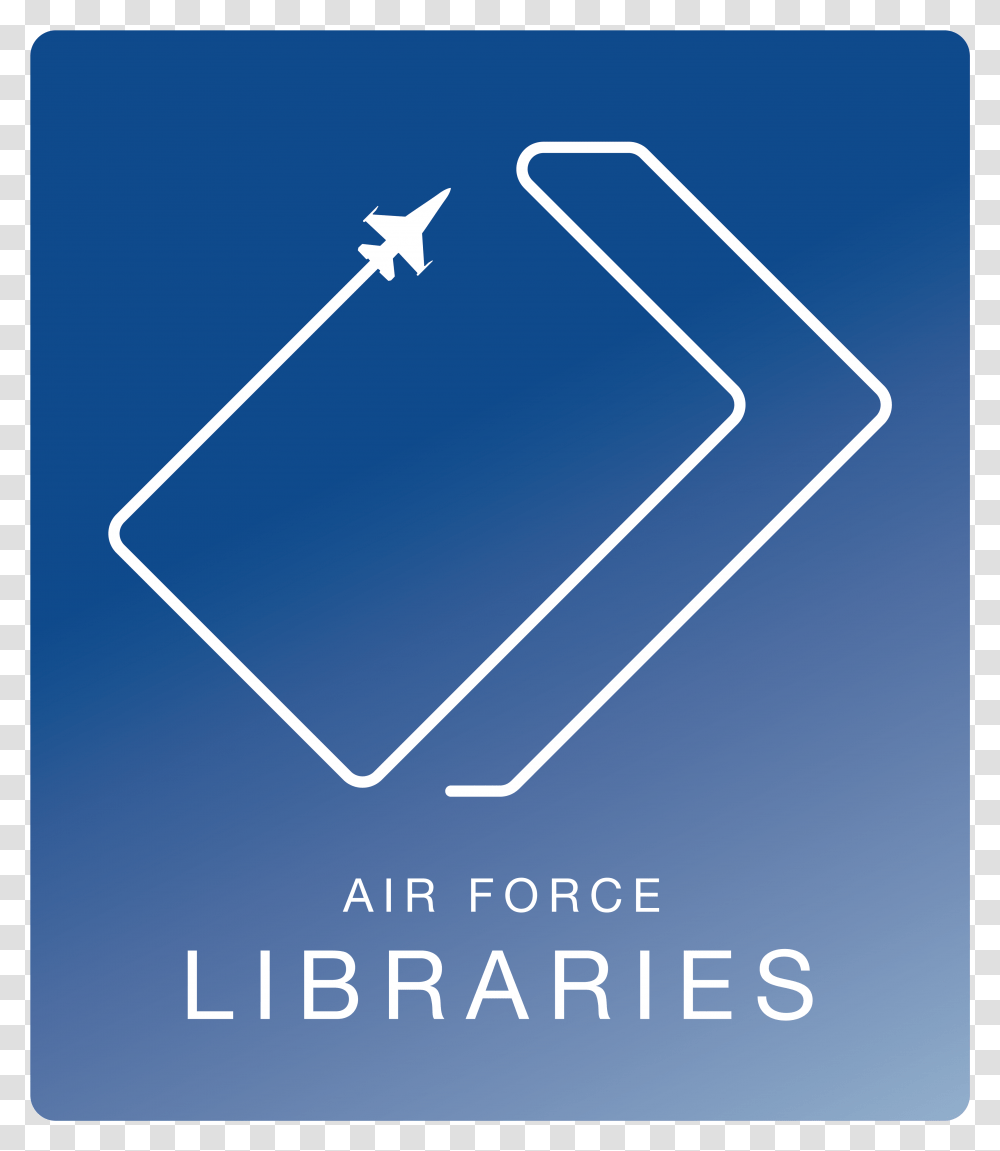 Air Force Libraries Logo, Poster, Advertisement, Flyer Transparent Png