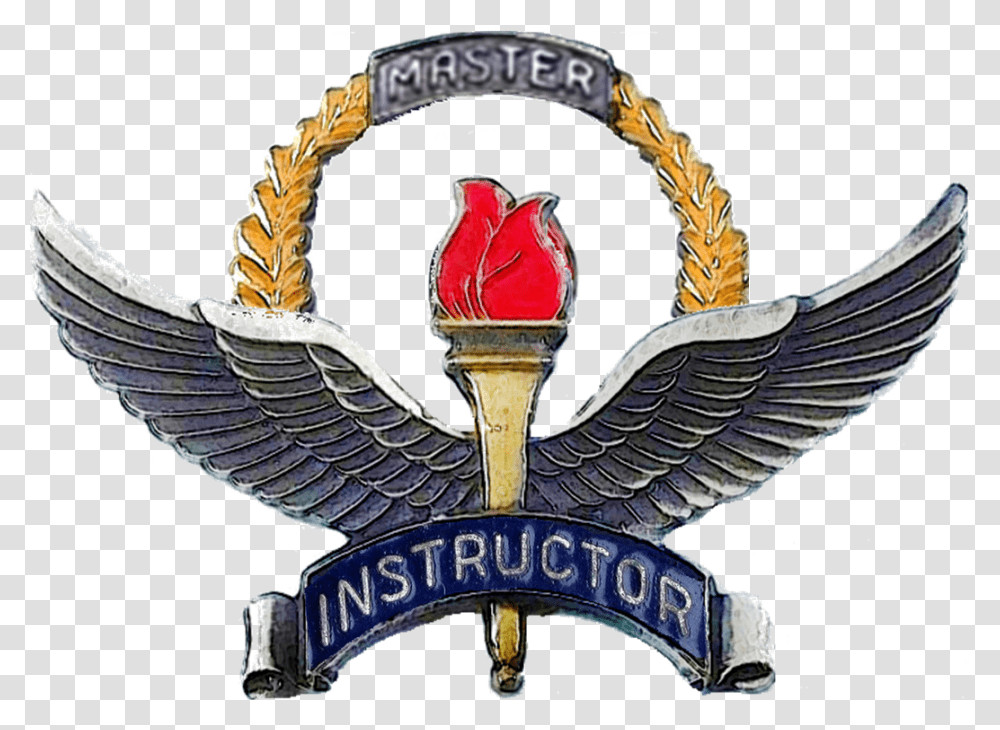 Air Force Master Training Instructor Badges Historical Usaf Master Instructor Badge, Emblem, Logo Transparent Png