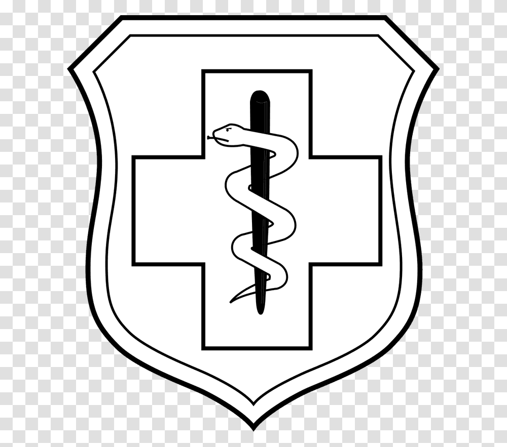 Air Force Occupational And Aeronautical Badges Enlisted Medical, Shield, Armor Transparent Png