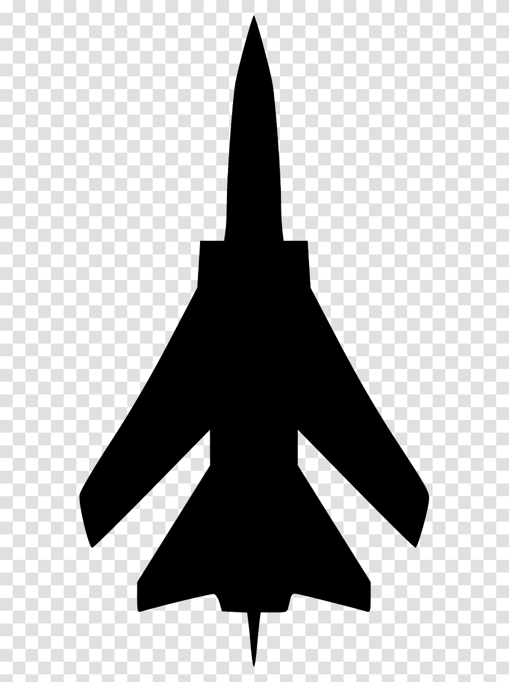 Air Force Plane Clipart, Silhouette, Bow, Cross Transparent Png