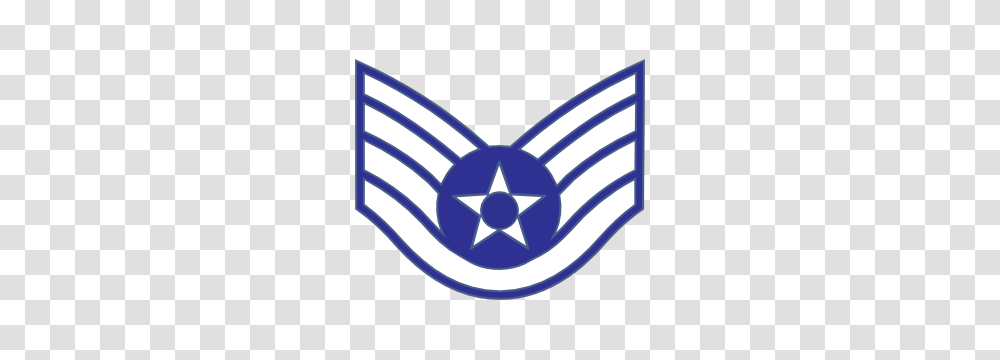 Air Force Rank E Staff Sergeant Sticker, Logo, Trademark, Star Symbol Transparent Png