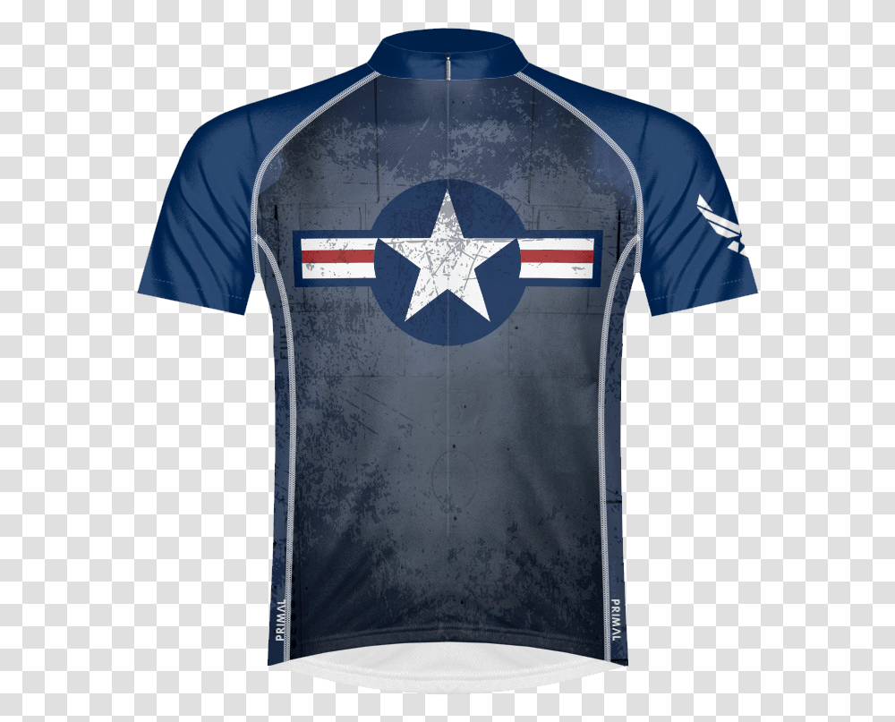 Air Force Vintage Logo Men's Sport Cut Cycling Jersey Us Air Force Jersey, Apparel, Shirt Transparent Png