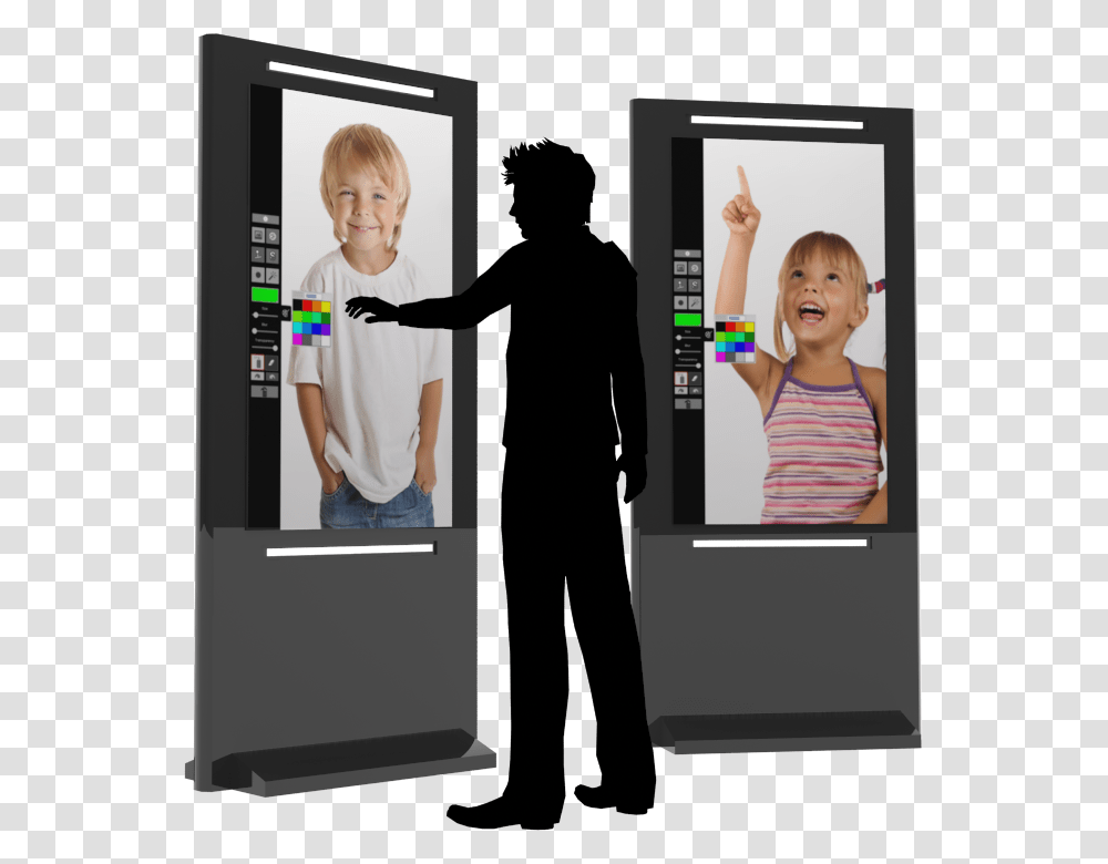 Air Graffiti Touch, Person, Human, Photo Booth, Kiosk Transparent Png