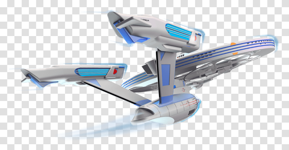 Air Hogs Drawing Uss Enterprise Star Trek, Spaceship, Aircraft, Vehicle, Transportation Transparent Png