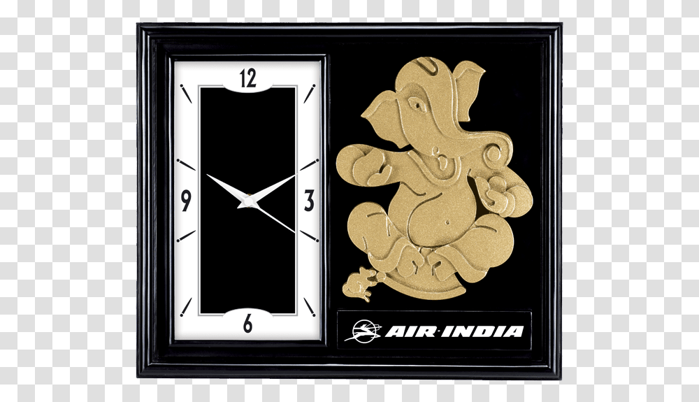 Air India, Analog Clock, Window, Wall Clock Transparent Png