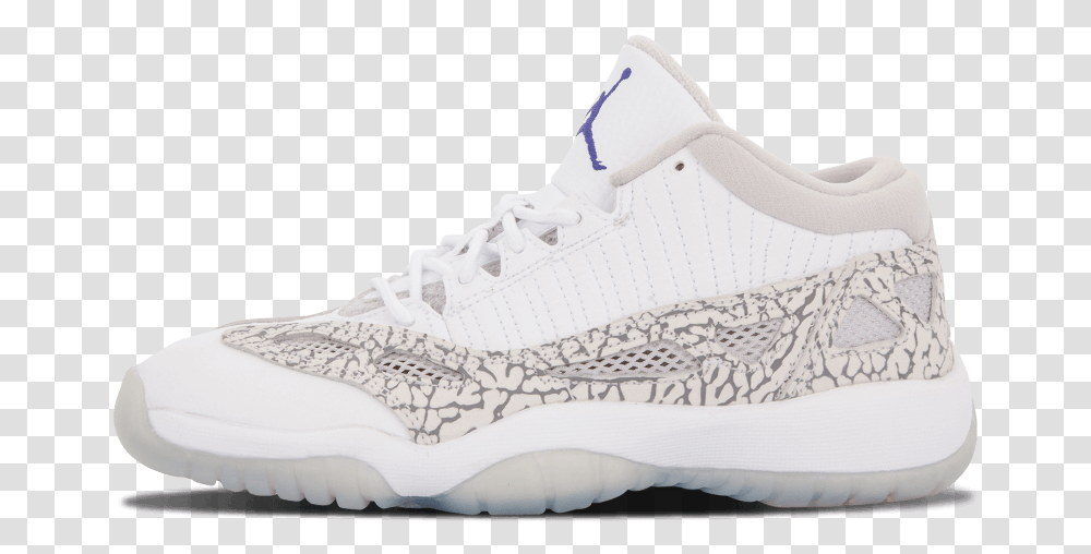 Air Jordan 11 Retro Low Ie Cobalt Sneakers, Shoe, Footwear, Apparel Transparent Png