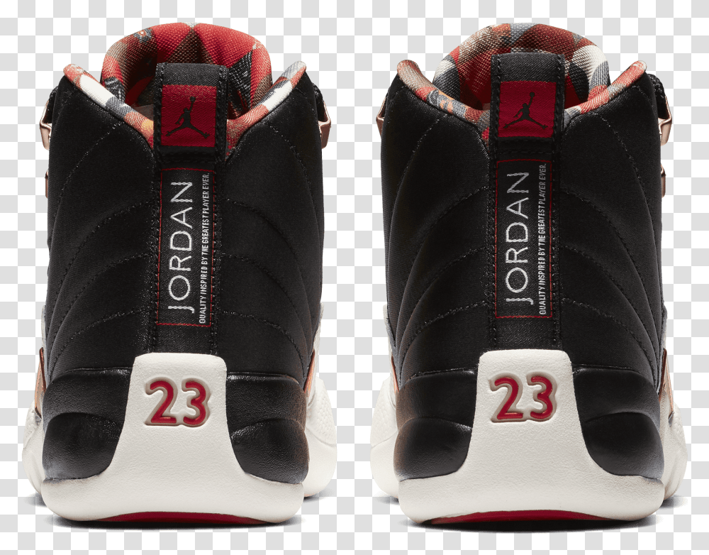 Air Jordan 12 Retro Cny Sneakers, Apparel, Footwear, Shoe Transparent Png