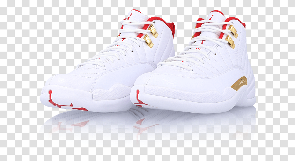 Air Jordan 12 Retro Fiba Jordan 12 Retro, Apparel, Shoe, Footwear Transparent Png