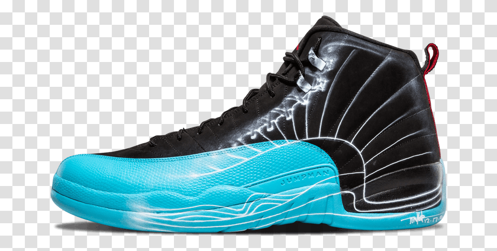 Air Jordan 12 Retro, Shoe, Footwear, Apparel Transparent Png