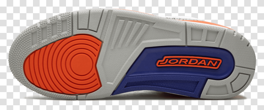 Air Jordan 3 Knicks Jordan Flight 45 High, Apparel, Shoe, Footwear Transparent Png