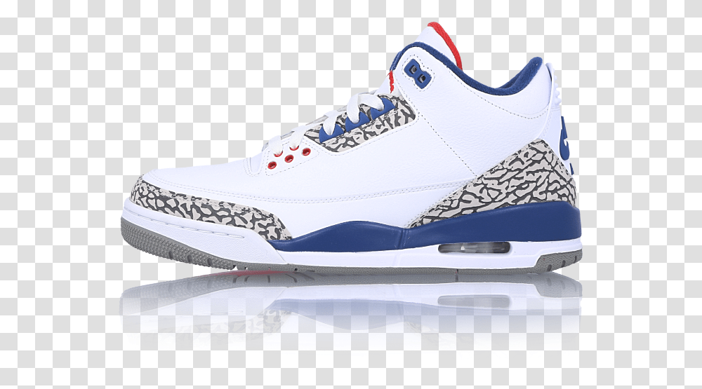 Air Jordan 3 Retro Og True Background Jordans, Shoe, Footwear, Apparel Transparent Png
