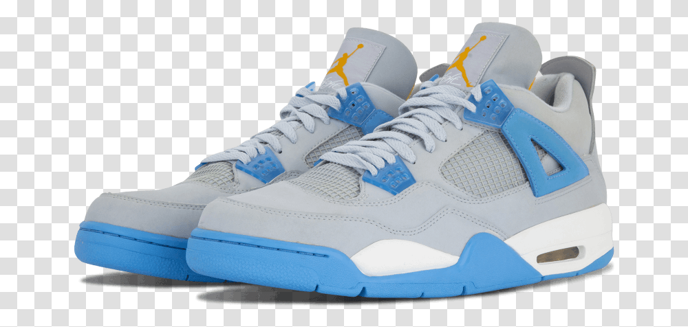 Air Jordan 4 Mist Blue, Apparel, Shoe, Footwear Transparent Png