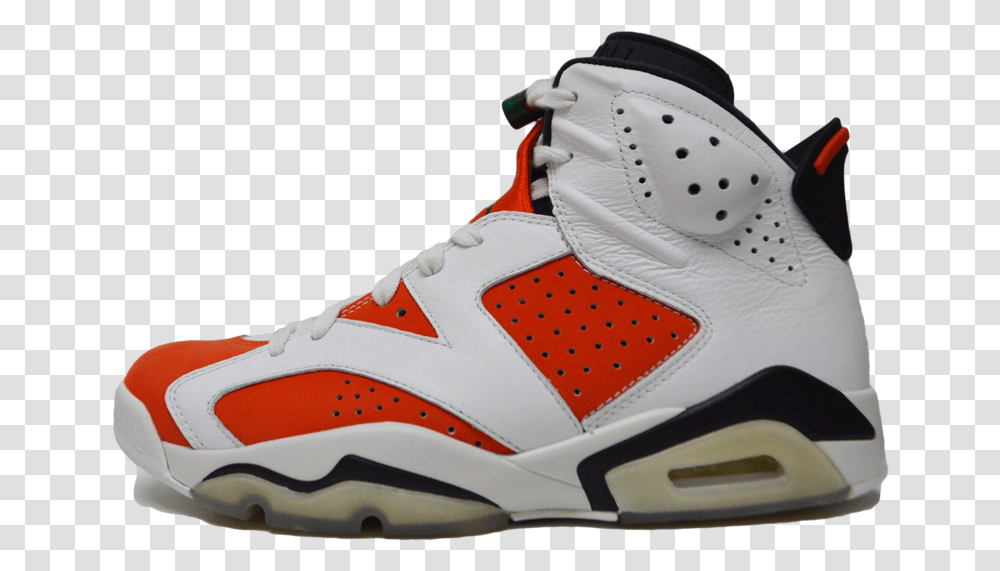 Air Jordan 6 Retro Gs Gatorade Basketball Shoe, Clothing, Apparel, Footwear, Running Shoe Transparent Png