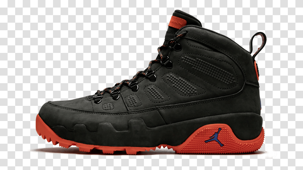 Air Jordan 9 Boot Florida Gators Pe Nike Flu Game, Shoe, Footwear, Apparel Transparent Png