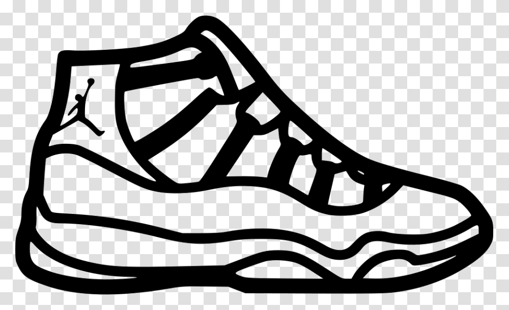 Air Jordan Xi Jordan Shoe Clipart, Apparel, Footwear, Sandal Transparent Png