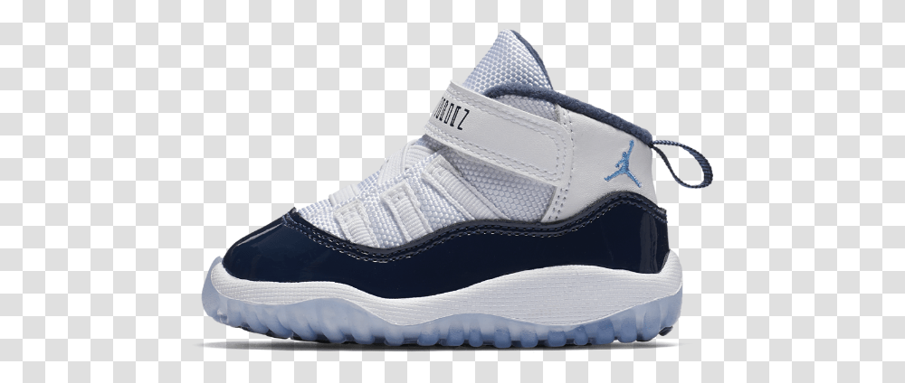 Air Jordan Xi Retro Three Quarter, Apparel, Shoe, Footwear Transparent Png