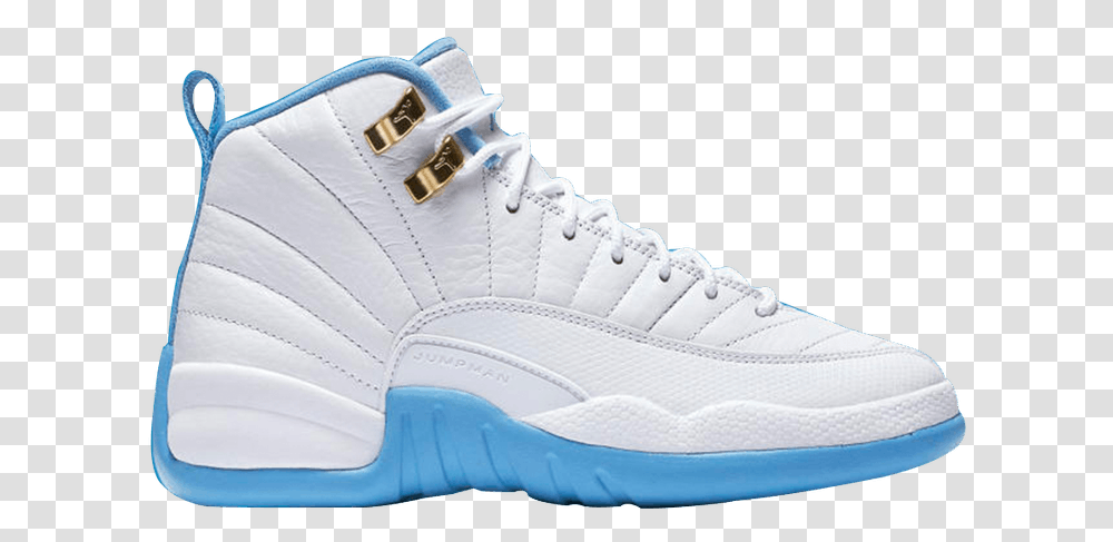 Air Jordans 12 Blue, Shoe, Footwear, Apparel Transparent Png