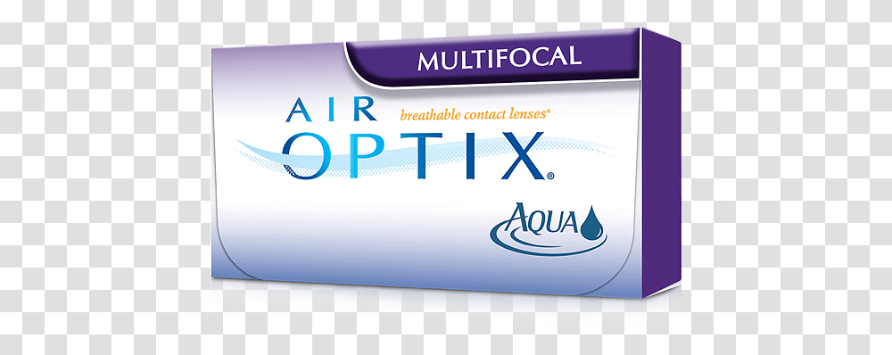 Air Optix Aqua Multifocal Box Contact Lenses Box, Toothpaste, Paper, Medication Transparent Png